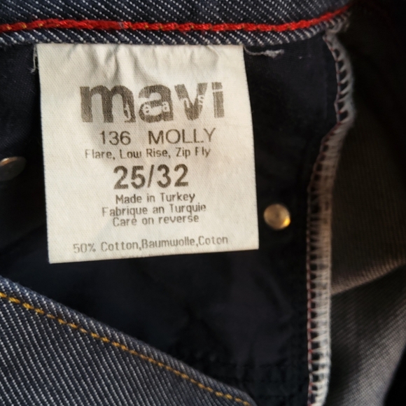 Mavi "Molly " Flare Leg Low Rise Jeans- Sz. 25 - Picture 6 of 6